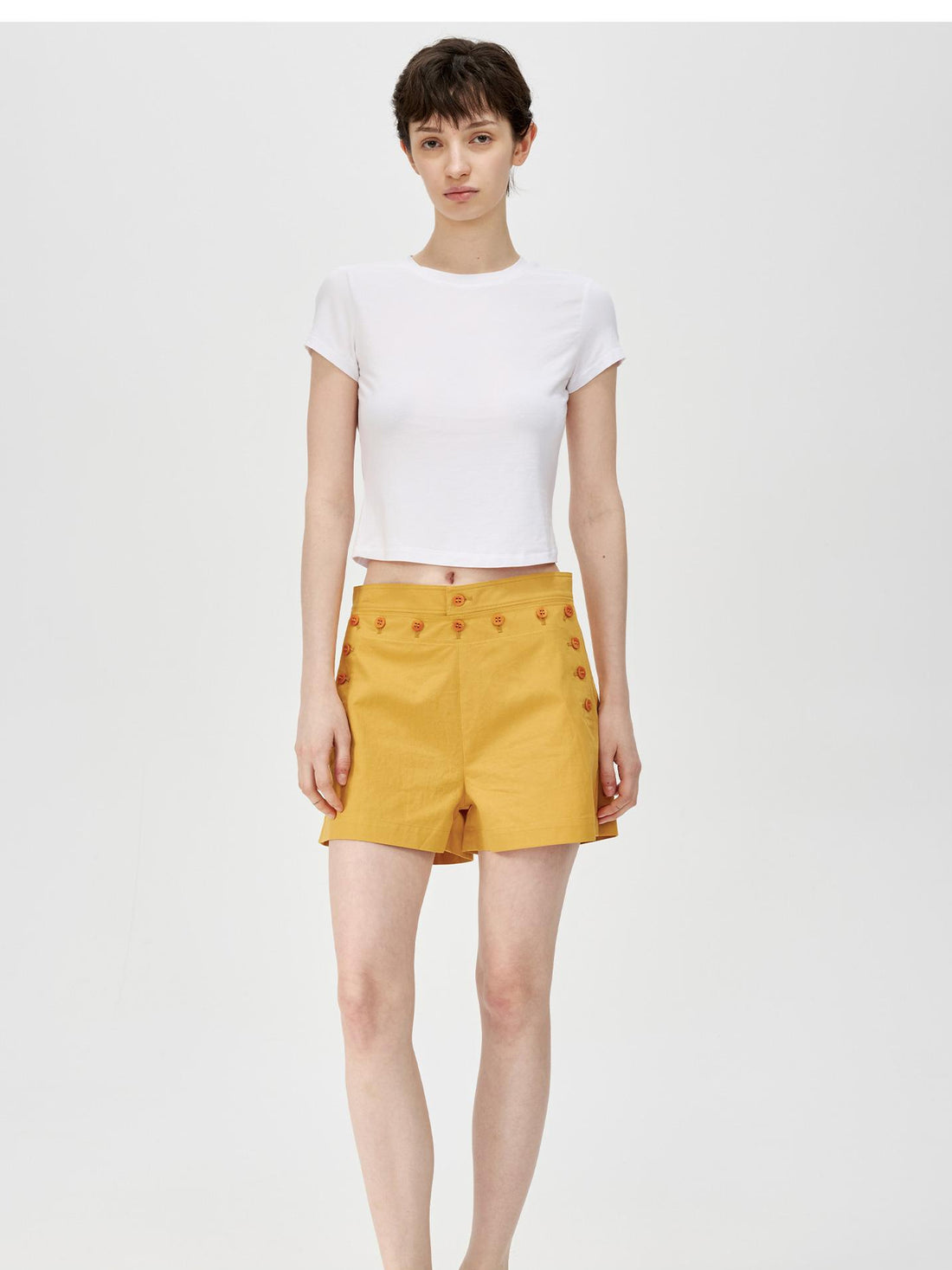 Northbutsouth Multi Button Deck Shorts In Three Colors