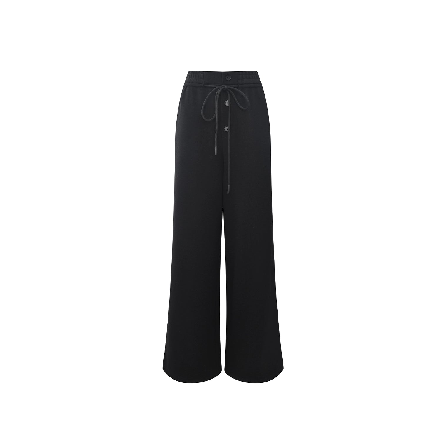 Northbutsouth Multi Button Drawstring Elastic Waist Casual Sweatpants MISSTT