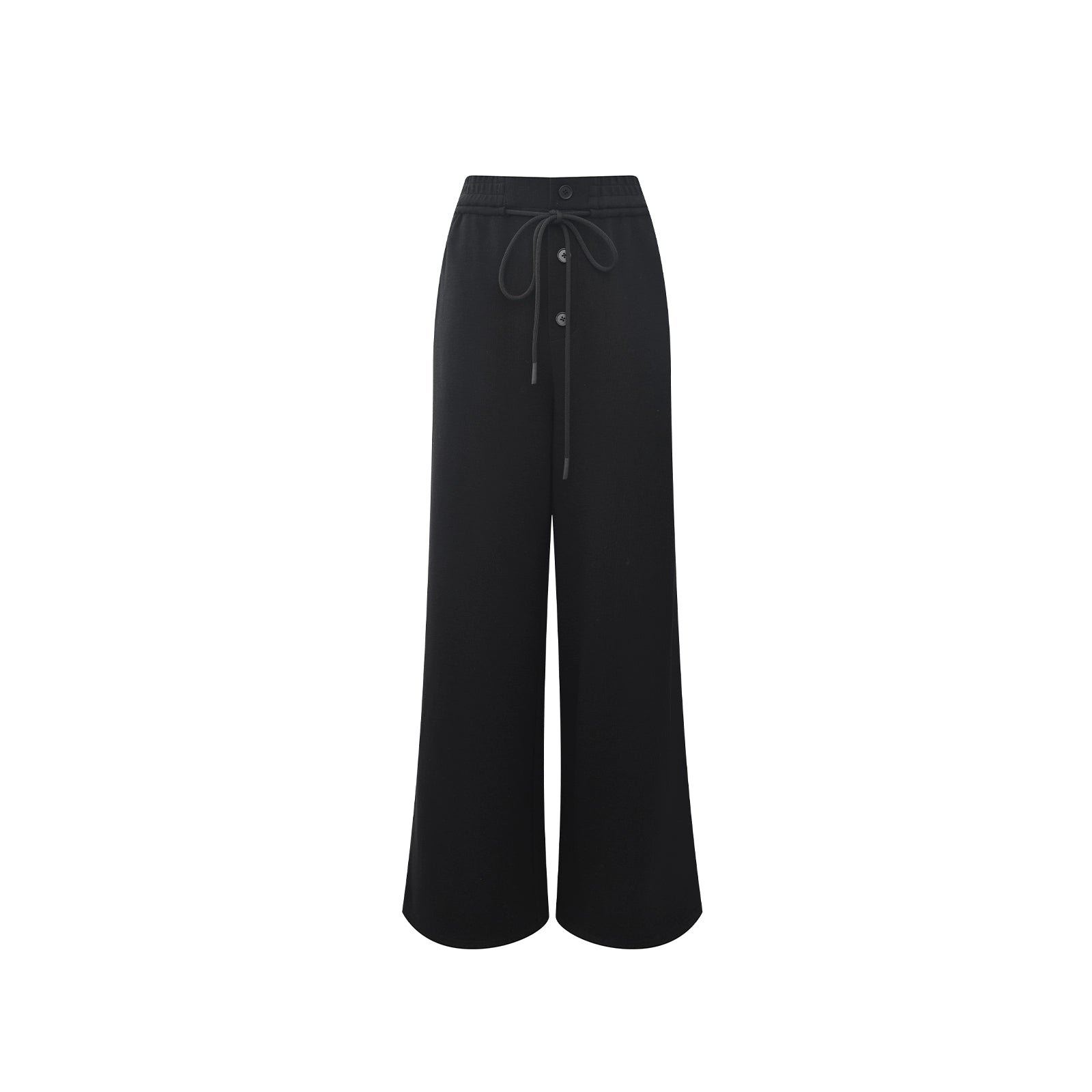 Northbutsouth Multi Button Drawstring Elastic Waist Casual Sweatpants MISSTT