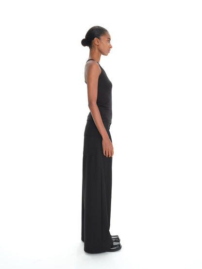 Northbutsouth Multi Button Relaxed Drop Crotch Trousers