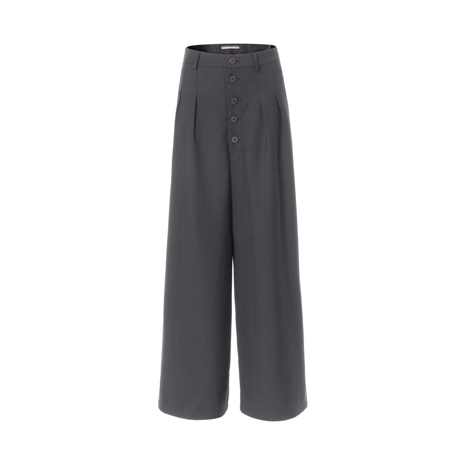 Northbutsouth Multi Button Relaxed Drop Crotch Trousers MISSTT
