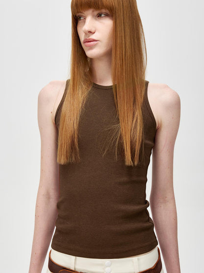 Northbutsouth Multi Color Round Neck Slim Fit Camisole With Side Support