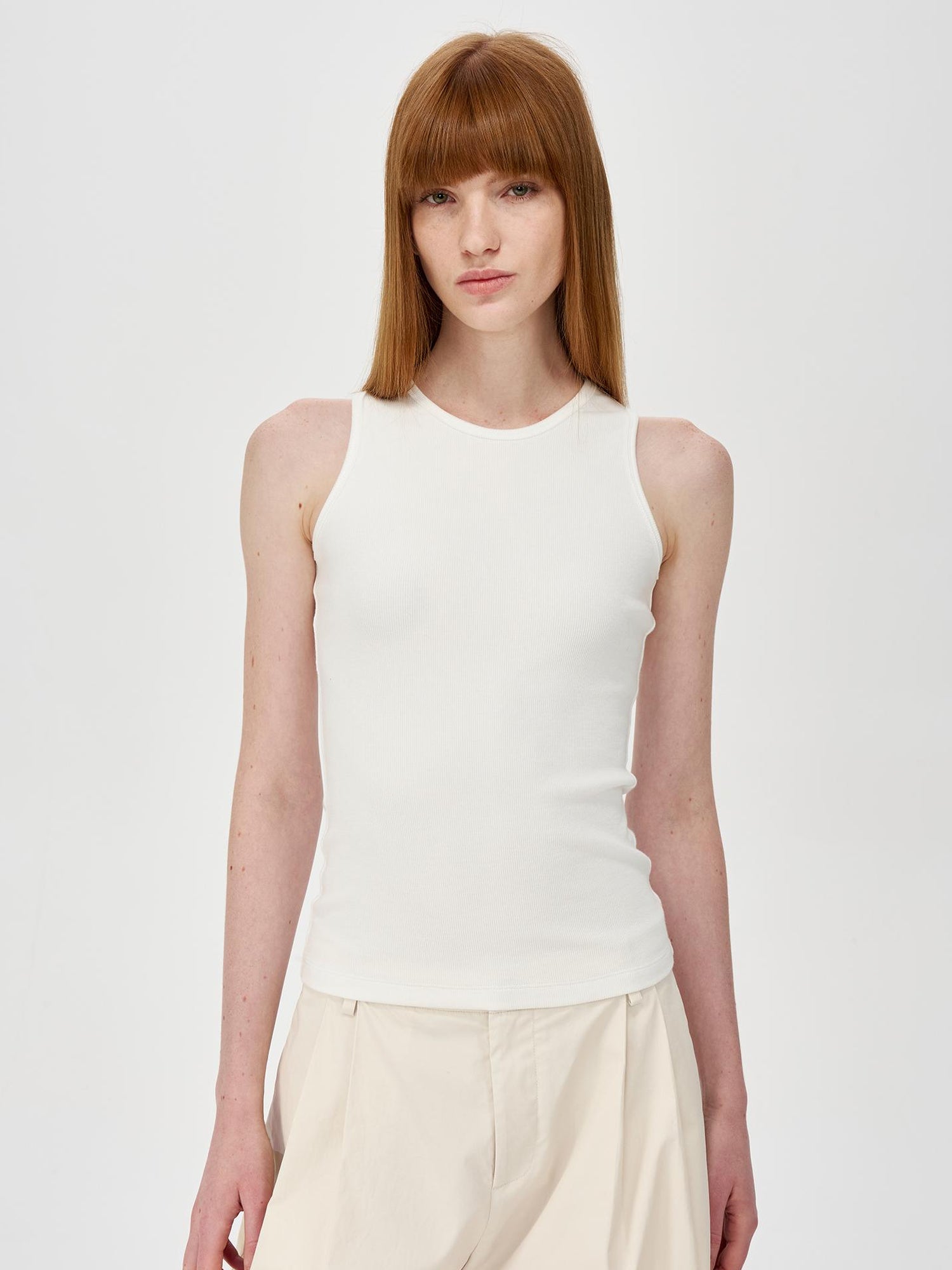 Northbutsouth Multi Color Round Neck Slim Fit Camisole With Side Support