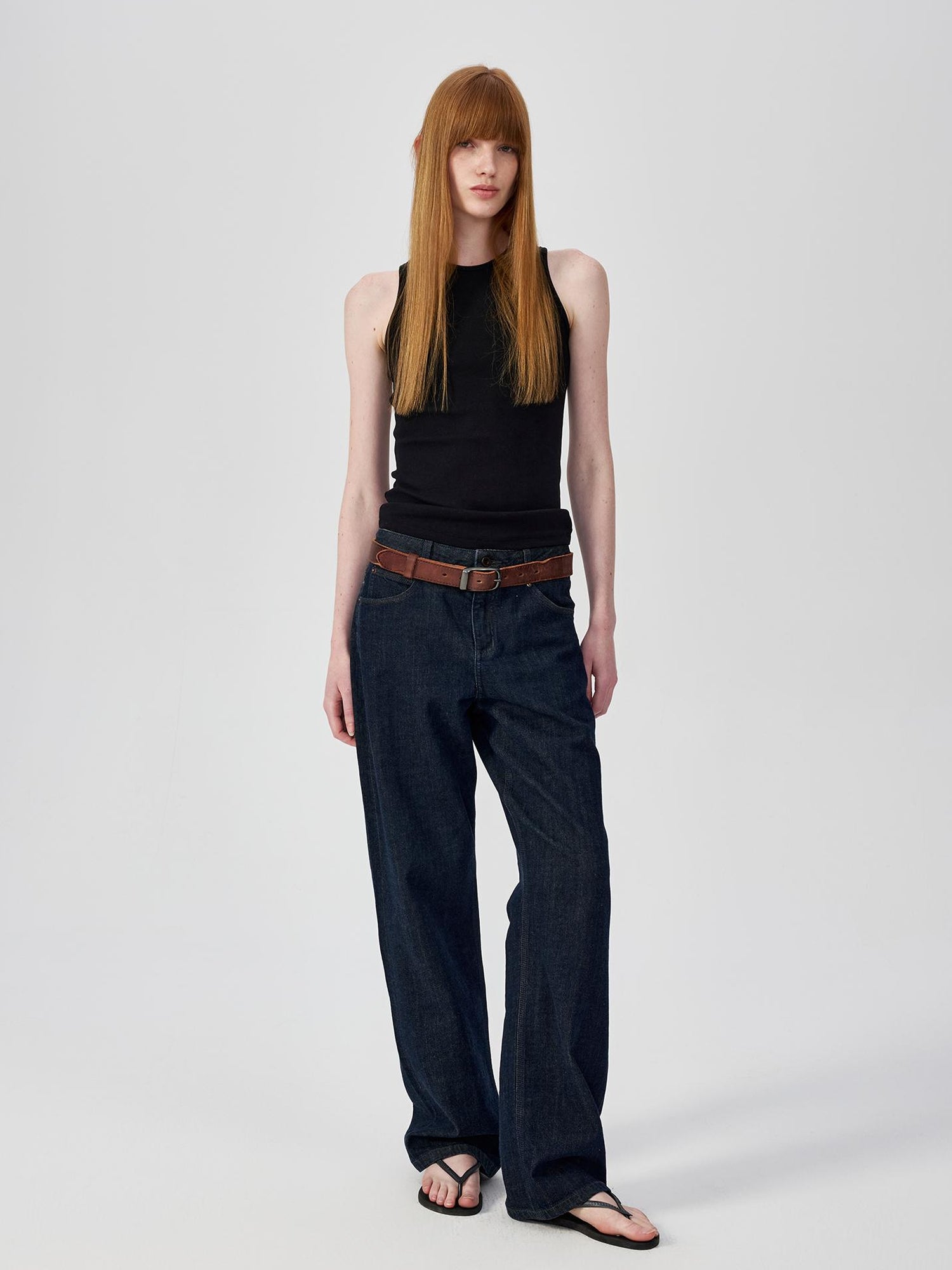 Northbutsouth Multi Color Round Neck Slim Fit Camisole With Side Support