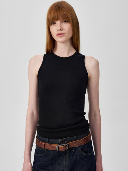 Northbutsouth Multi Color Round Neck Slim Fit Camisole With Side Support