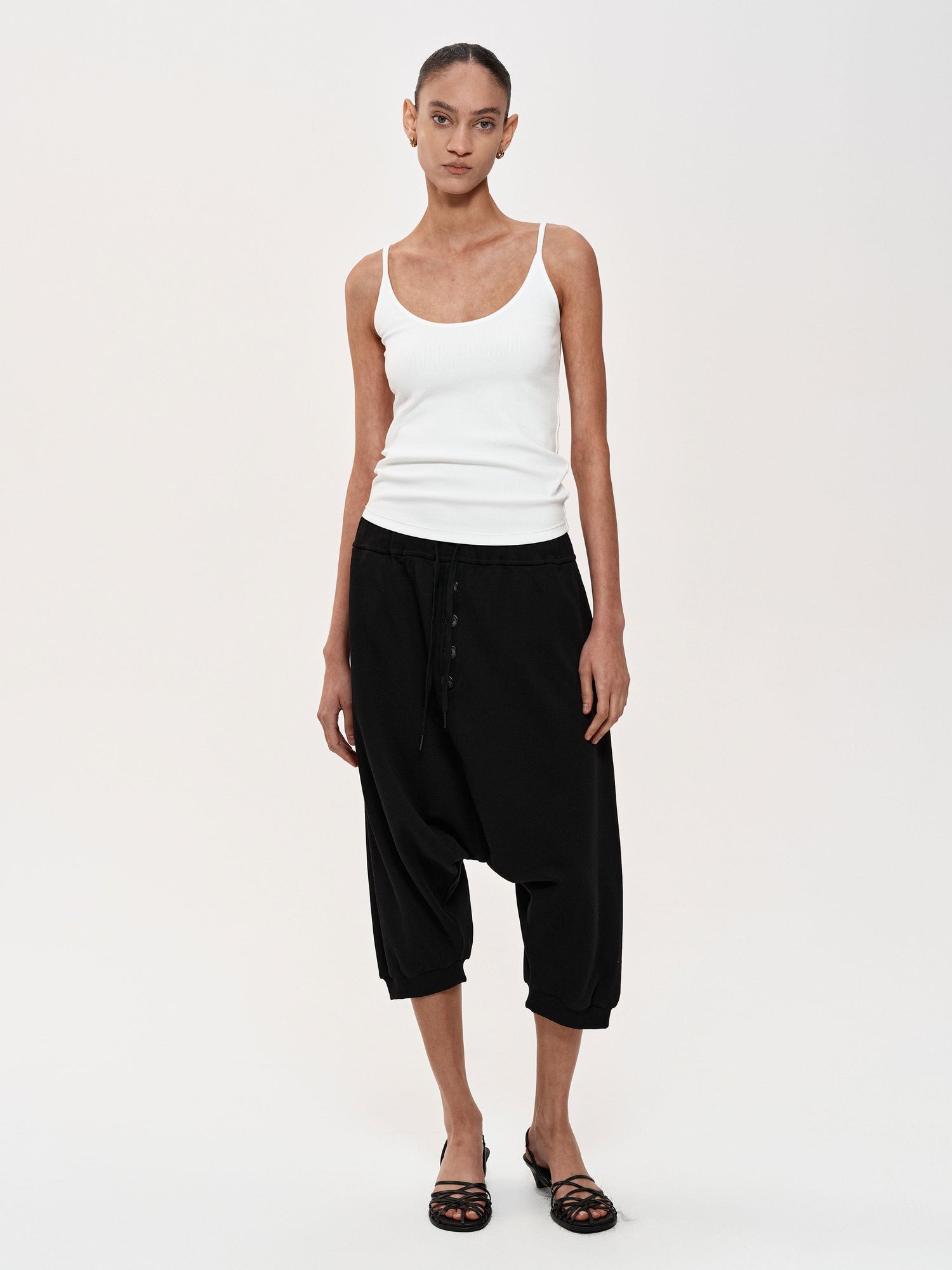 Northbutsouth Multi Color Slim Strap Camisole With Side Support Tummy Control V-neck T-shirt Long Sleeve
