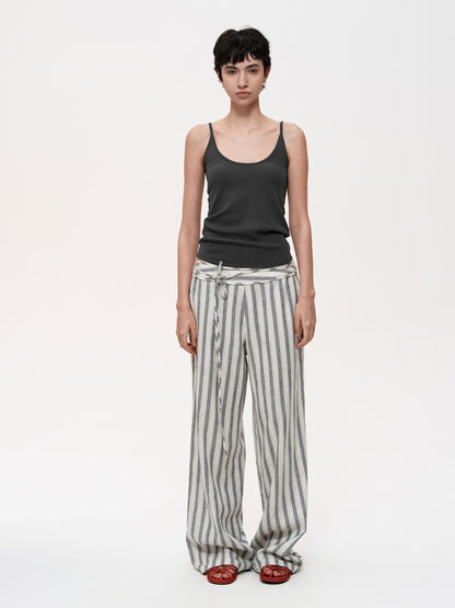 Northbutsouth Multi Color Slim Strap Camisole With Side Support Tummy Control V-neck T-shirt Long Sleeve