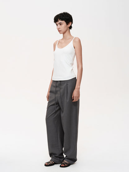 Northbutsouth Multi Color Slim Strap Camisole With Side Support Tummy Control V-neck T-shirt Long Sleeve