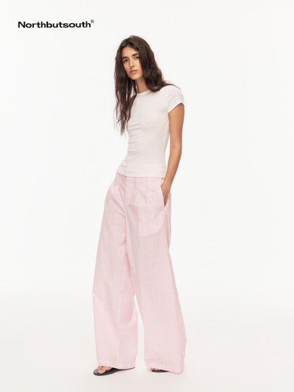 Northbutsouth Multicolor Crew Neck Slim Fit Women&
