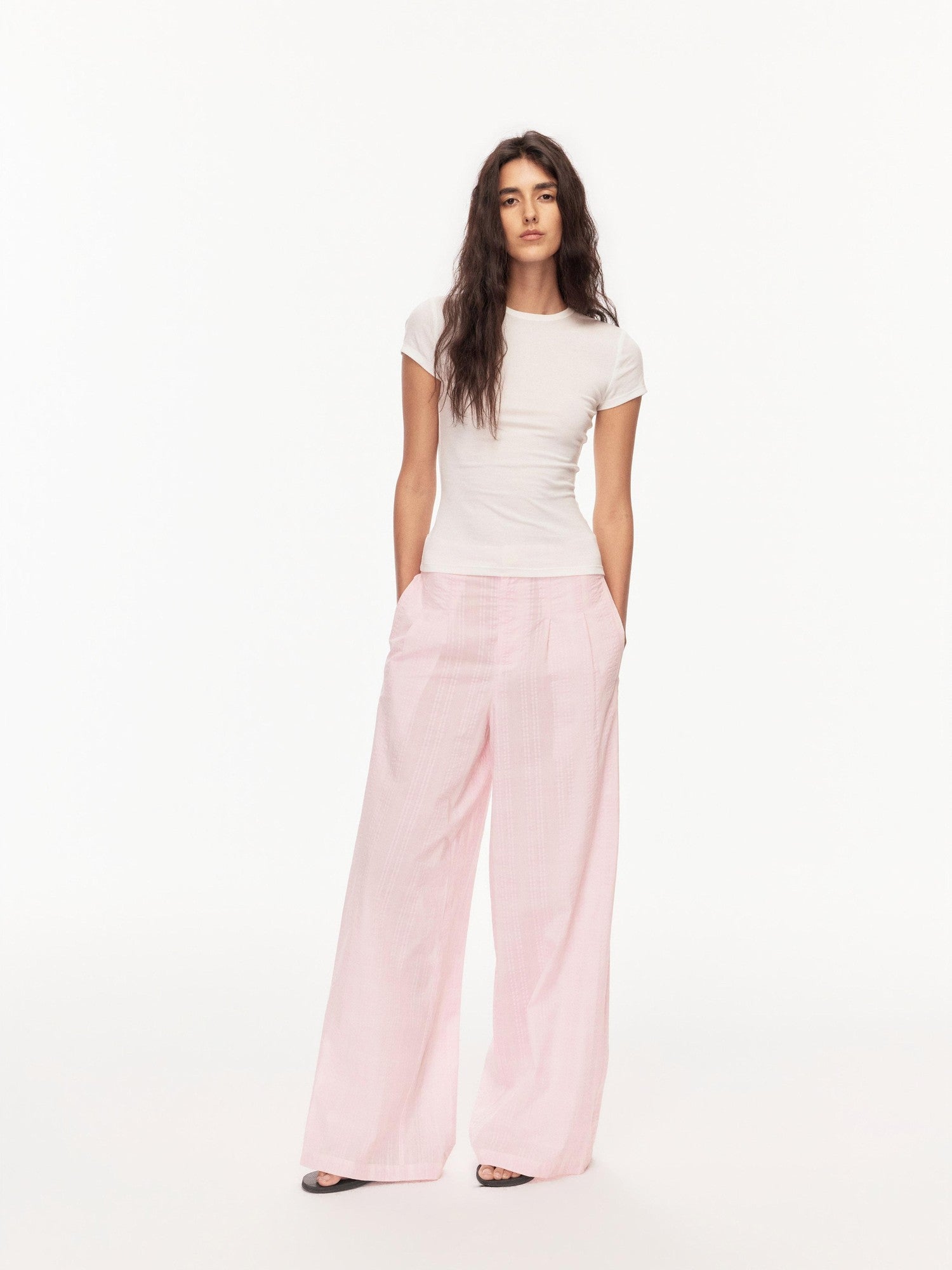 Northbutsouth Multicolor Crew Neck Slim Fit Women&