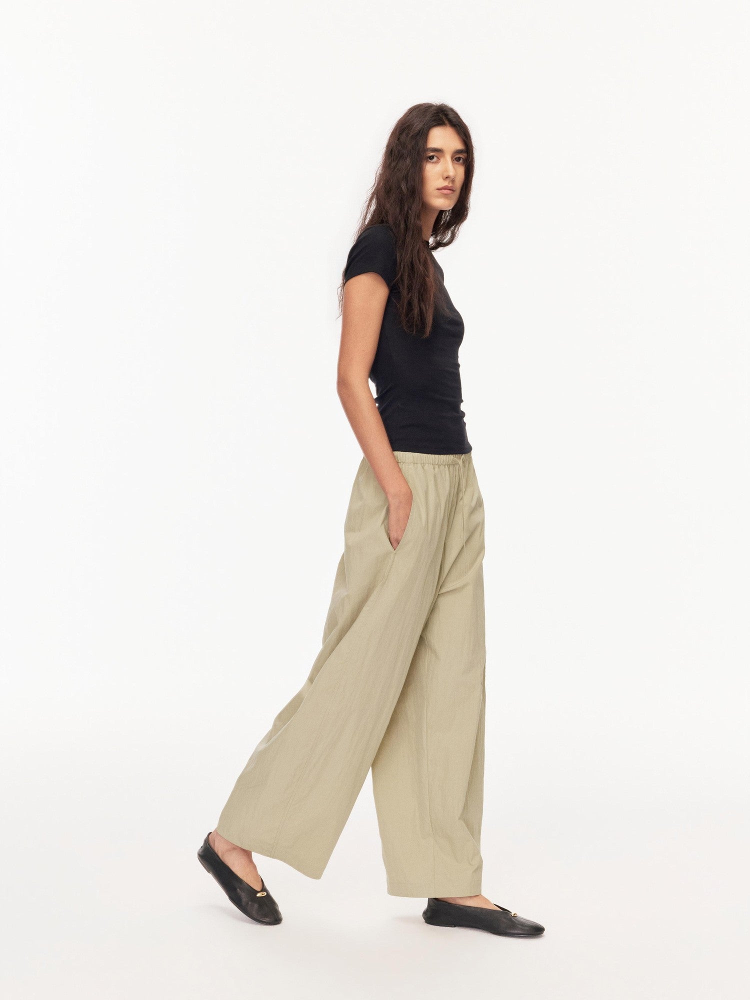 Northbutsouth Multicolor Crew Neck Slim Fit Women&
