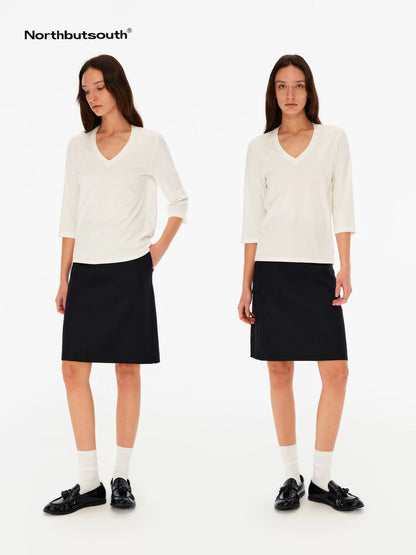 Northbutsouth Multicolor Deep V Soft Touch Women&