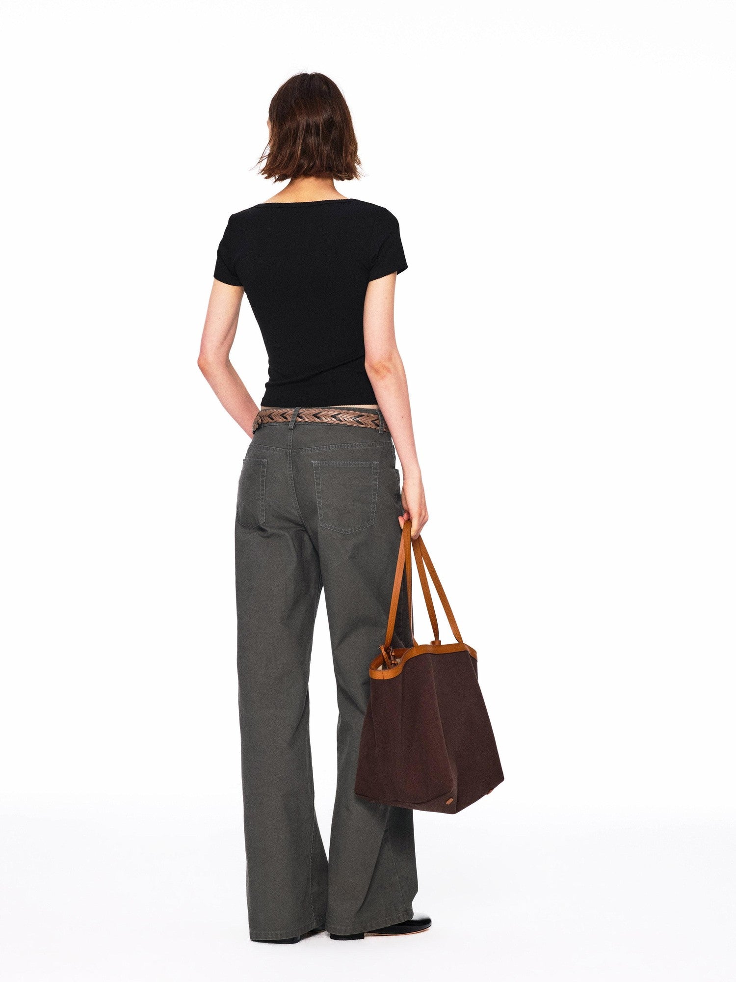 Northbutsouth Multicolor Lace Slim Fit Stretch Round Neck Women&