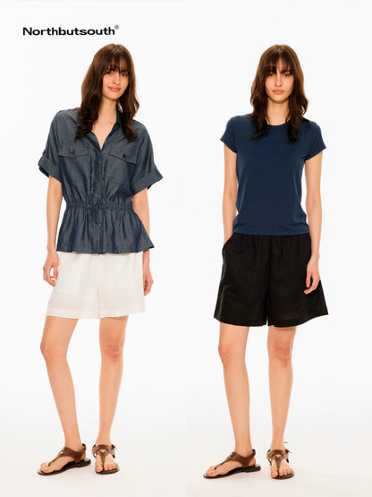 Northbutsouth Multicolor Mid Rise Large Pockets Women&