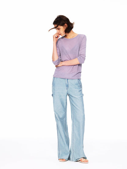 Northbutsouth Multicolor Relaxed Slim Rolled Edge Women&