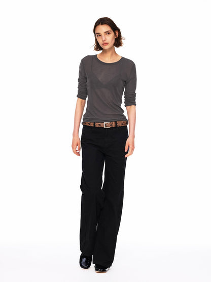 Northbutsouth Multicolor Relaxed Slim Rolled Edge Women&