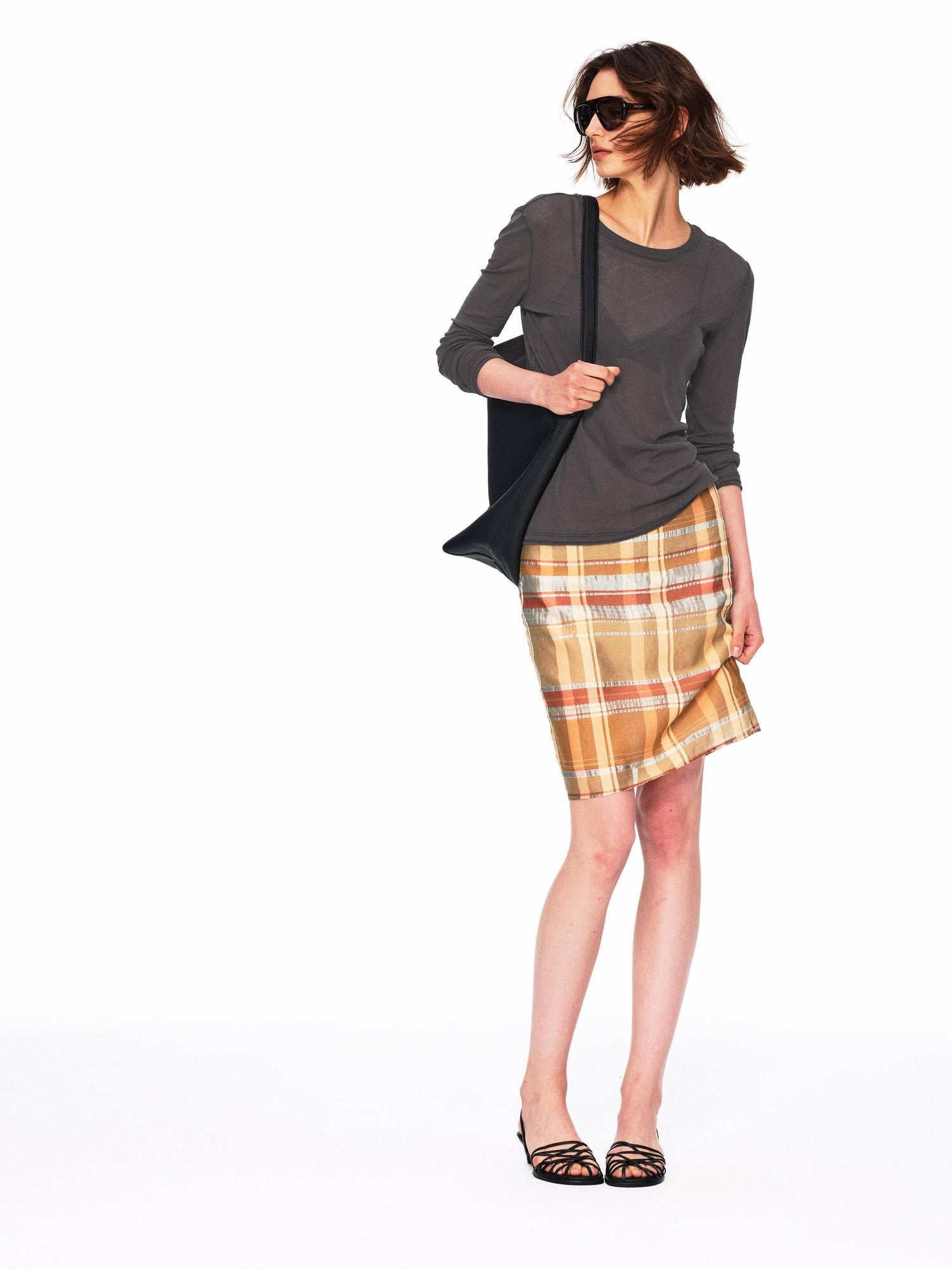 Northbutsouth Multicolor Relaxed Slim Rolled Edge Women&