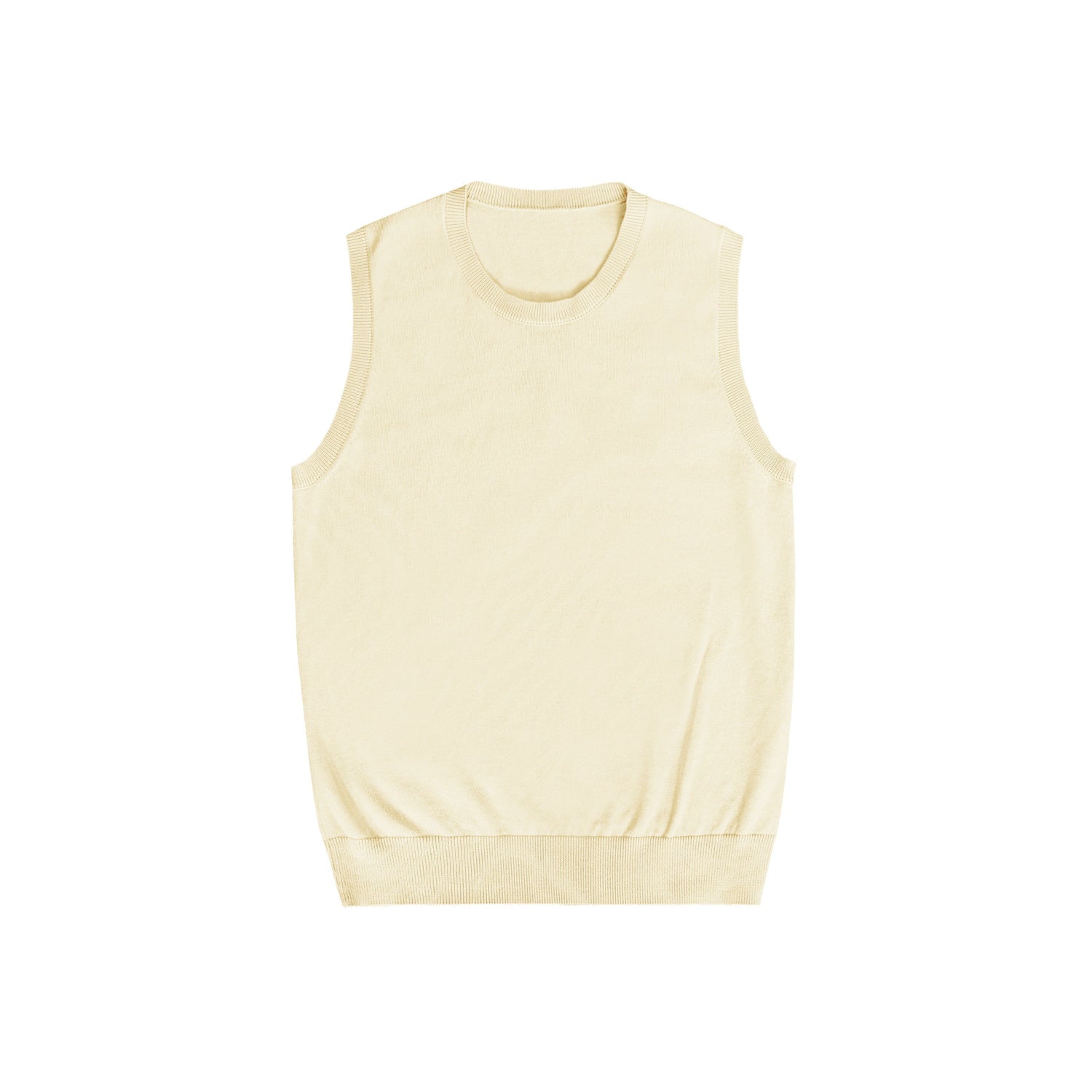 Northbutsouth_Multicolor_Ribbed_Knit_Round_Neck_Tape_Trim_Women&