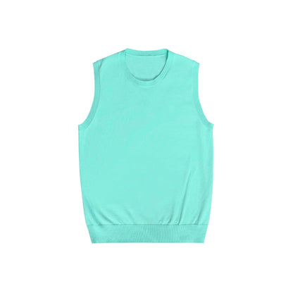 Northbutsouth_Multicolor_Ribbed_Knit_Round_Neck_Tape_Trim_Women&
