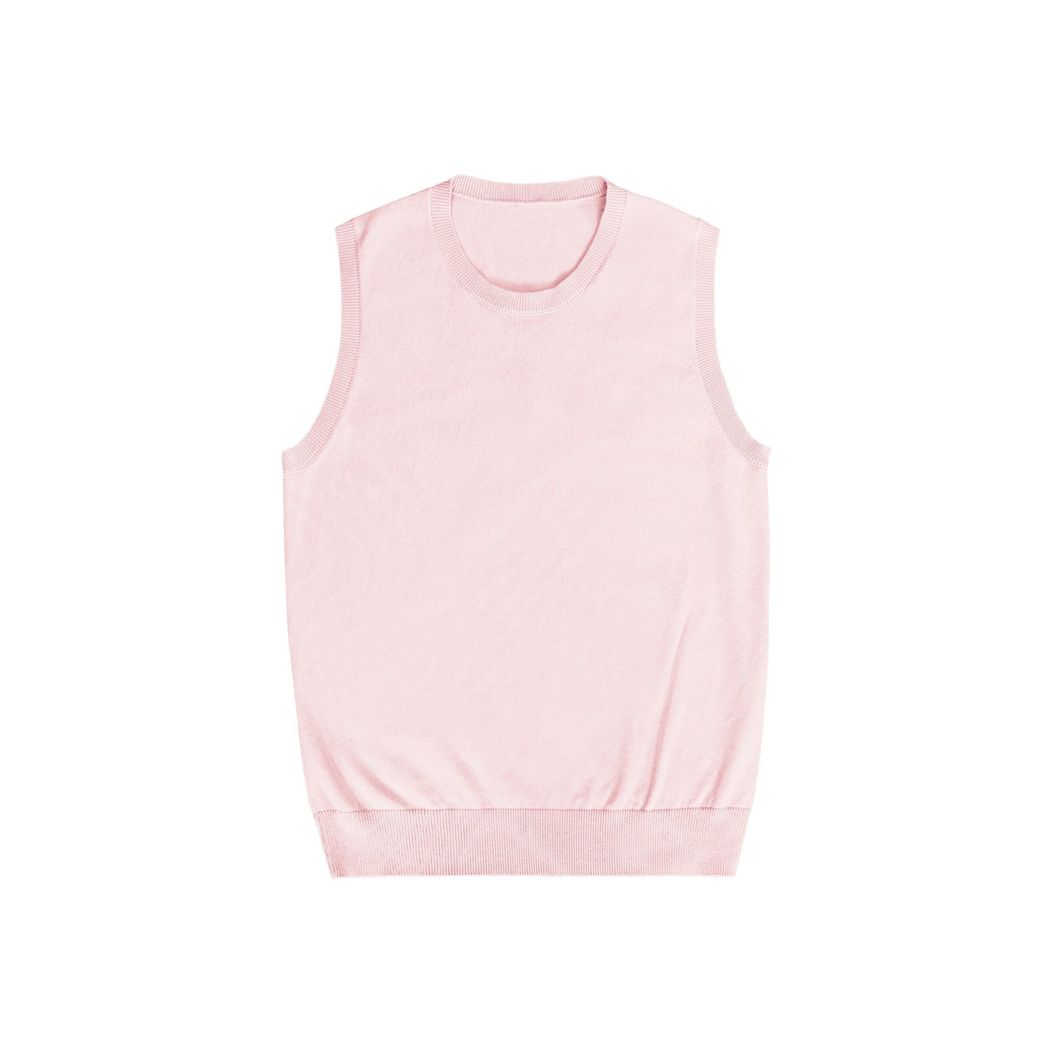 Northbutsouth_Multicolor_Ribbed_Knit_Round_Neck_Tape_Trim_Women&