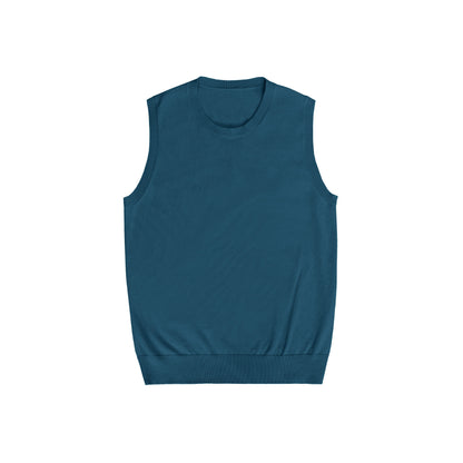 Northbutsouth_Multicolor_Ribbed_Knit_Round_Neck_Tape_Trim_Women&