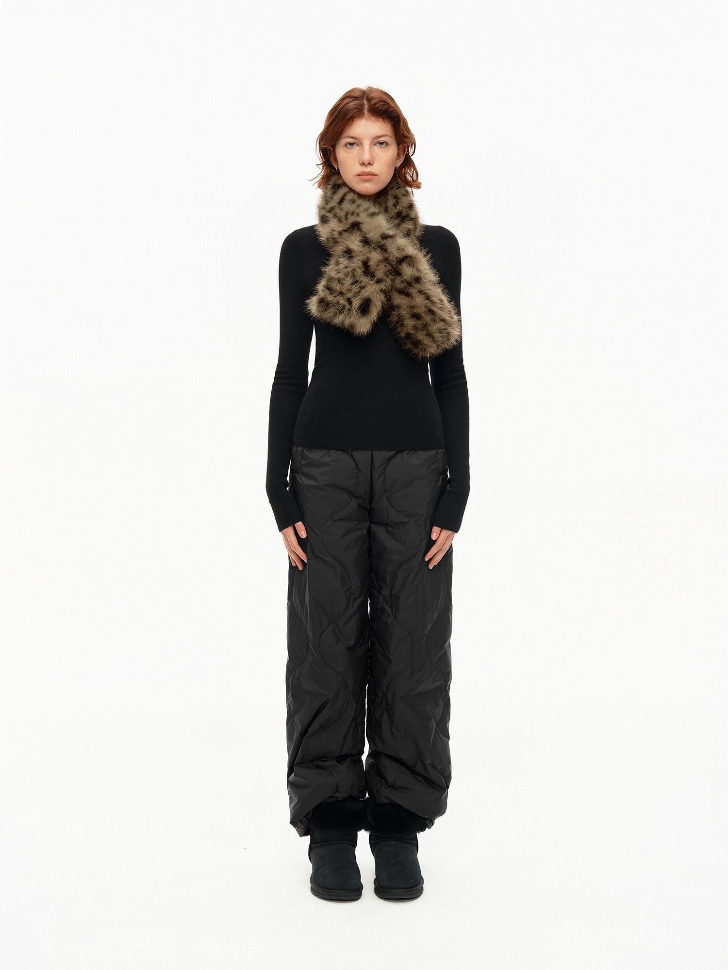 Northbutsouth Multicolor Ribbed Rolled Hem Women&