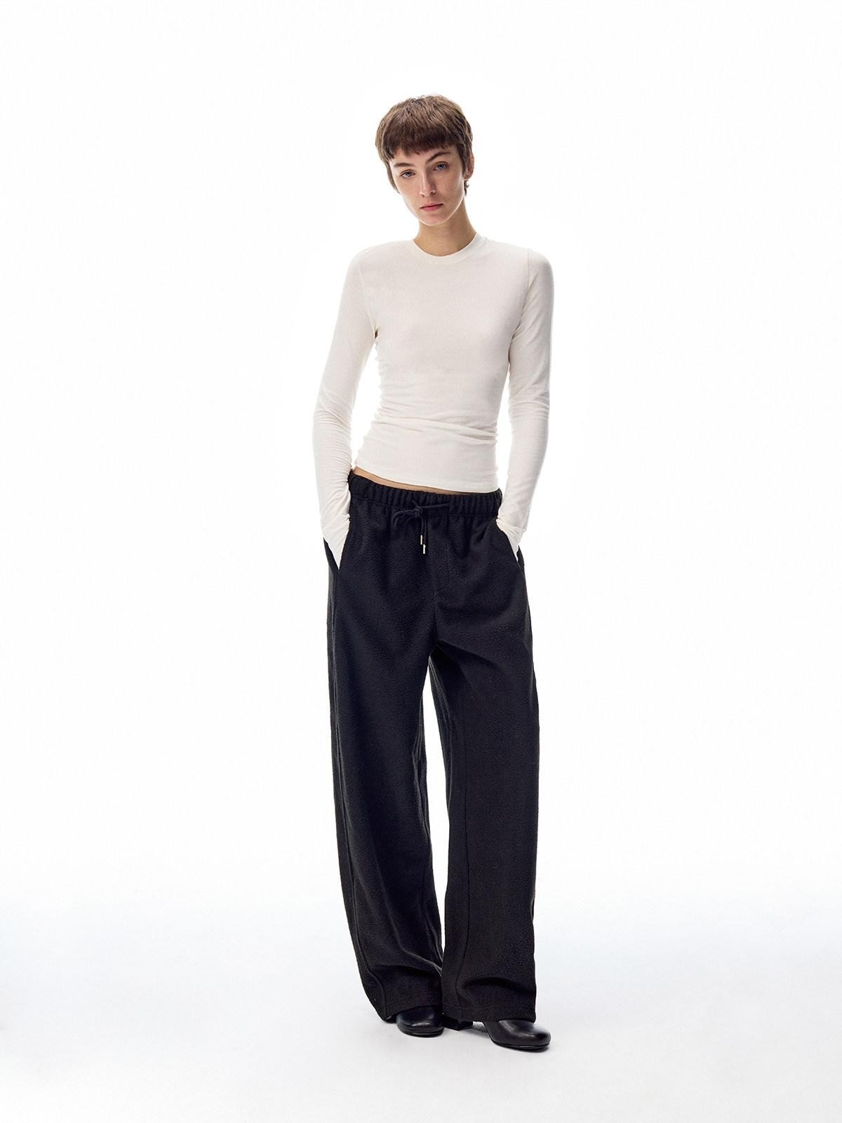 Northbutsouth Multicolor Serged Edge Classic Crewneck Women&