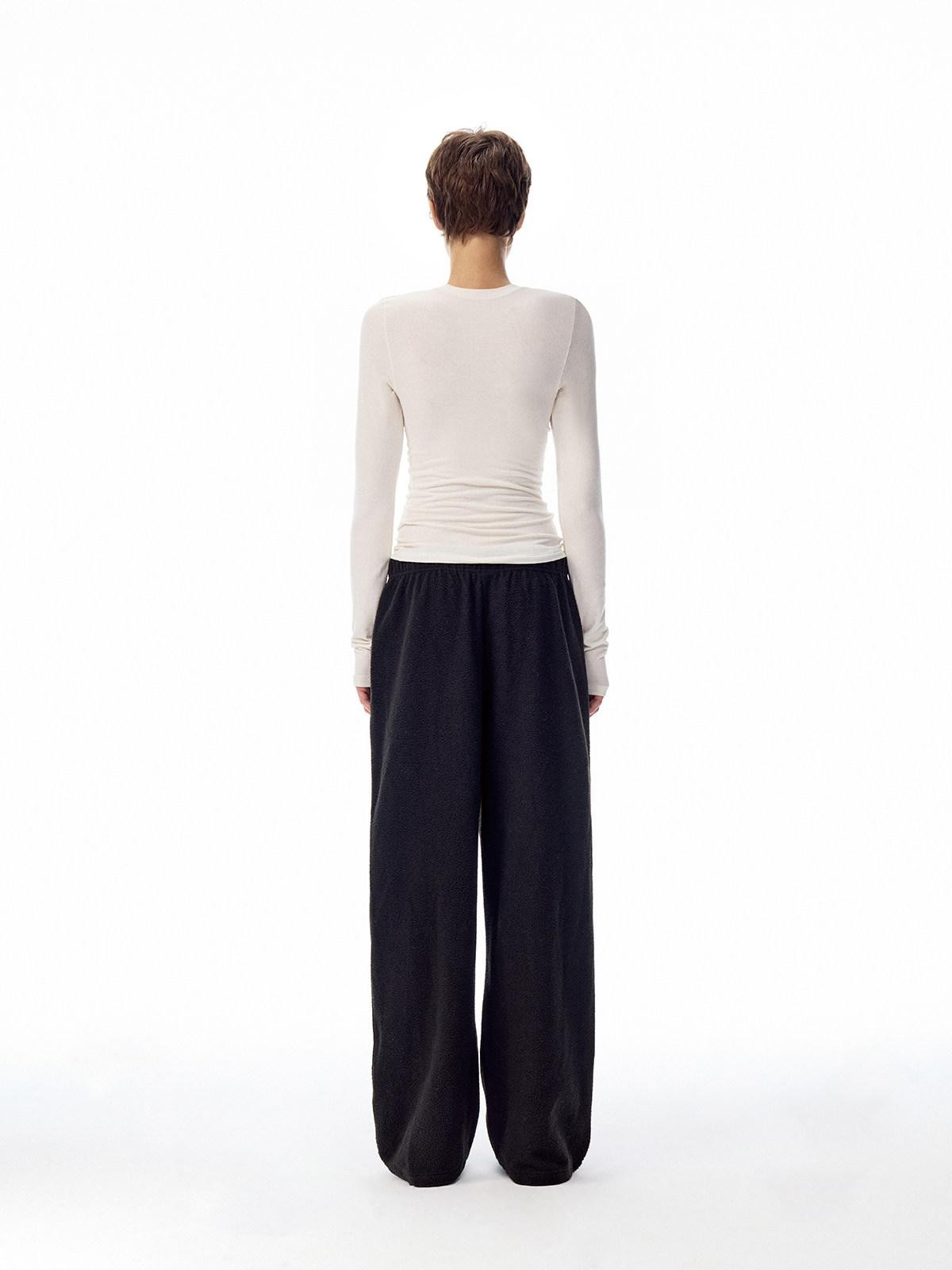 Northbutsouth Multicolor Serged Edge Classic Crewneck Women&
