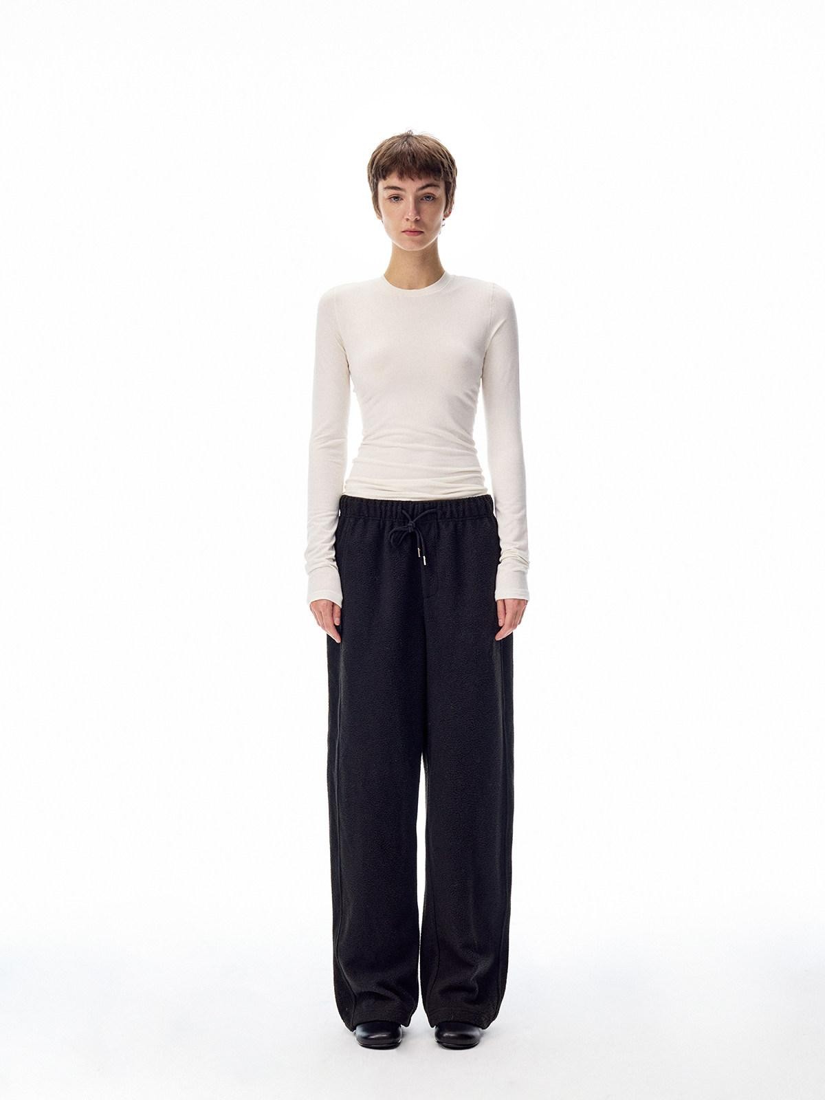 Northbutsouth Multicolor Serged Edge Classic Crewneck Women&