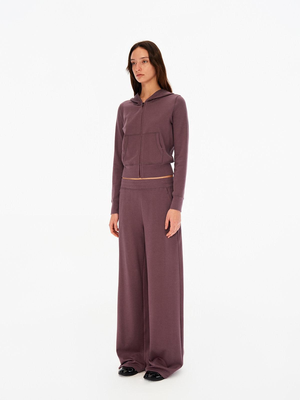 Northbutsouth Multicolor Slim Fit High Stretch Hooded Cropped Women&