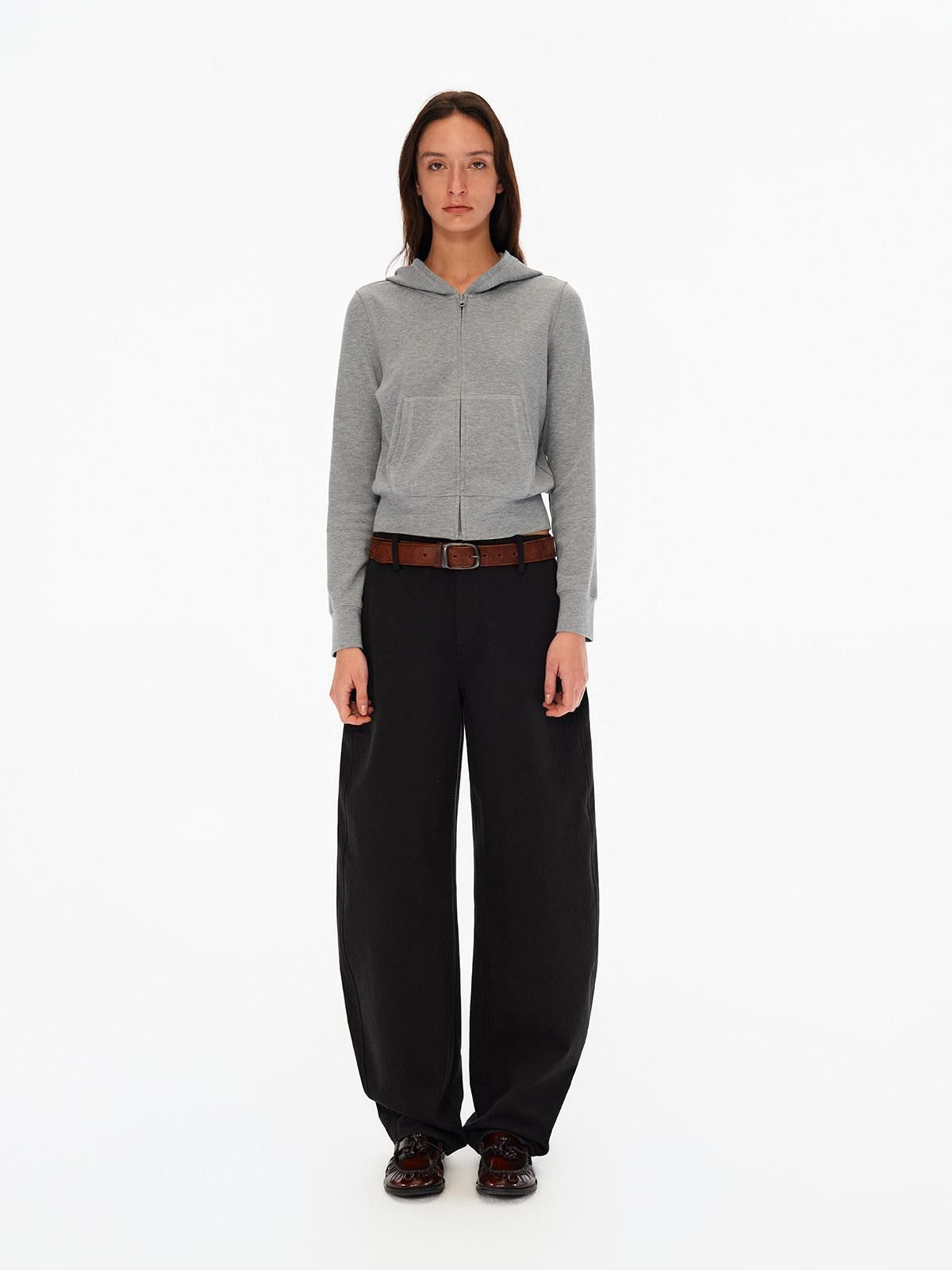 Northbutsouth Multicolor Slim Fit High Stretch Hooded Cropped Women&