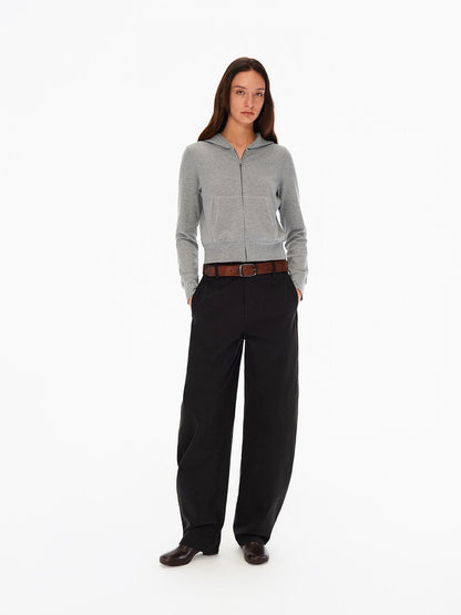 Northbutsouth Multicolor Slim Fit High Stretch Hooded Cropped Women&