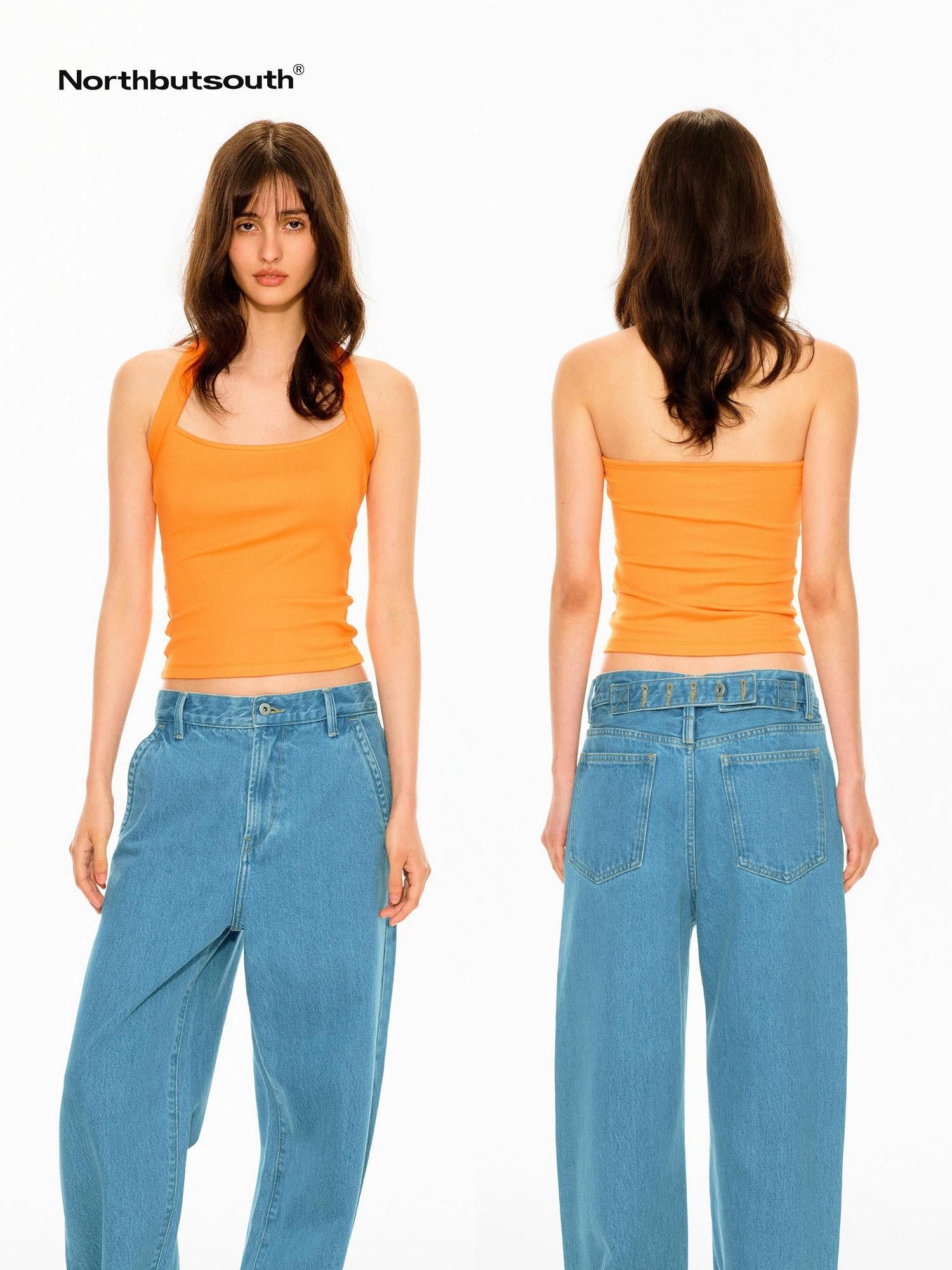 Northbutsouth Multicolor Slim Fit High Stretch Side Coverage Women&