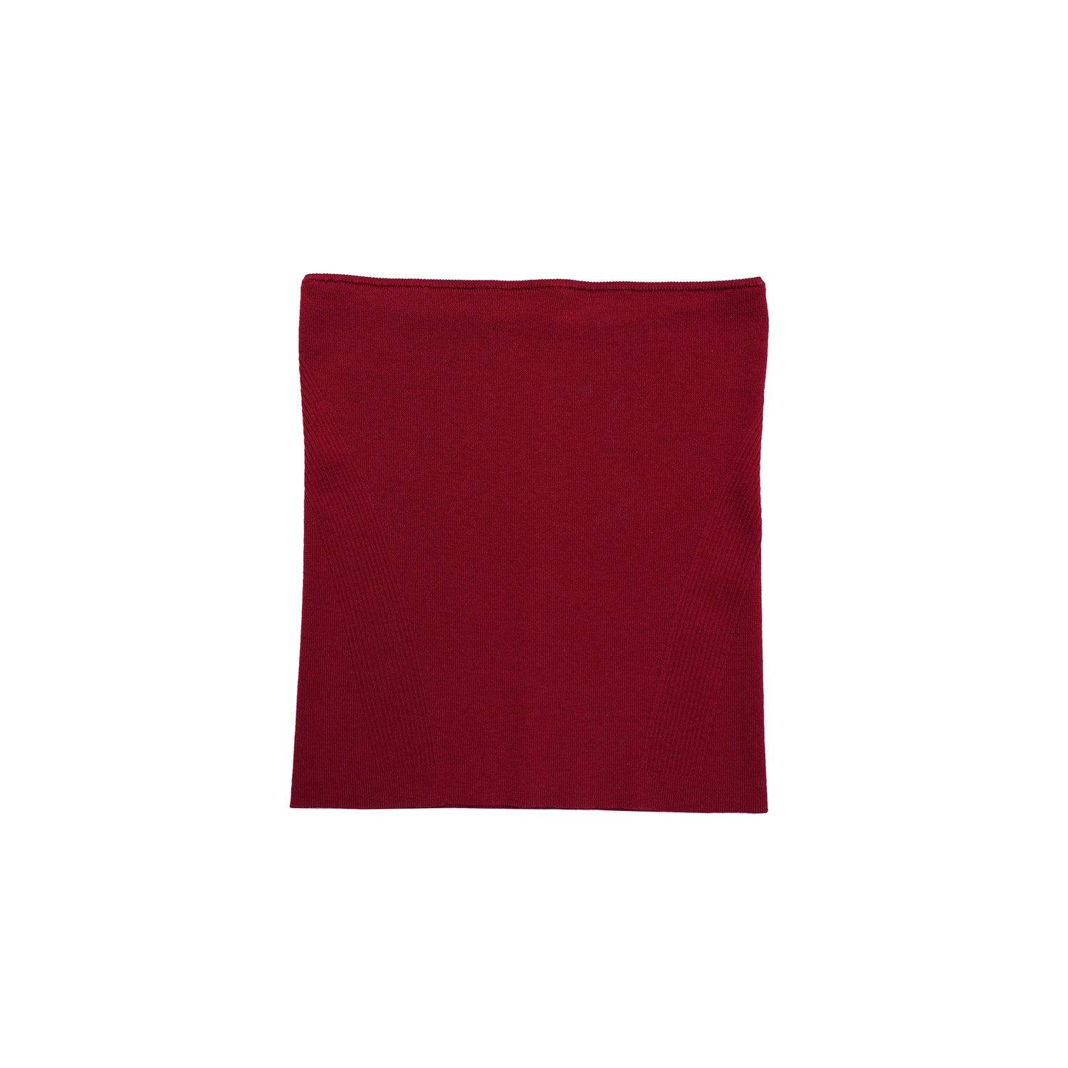 Northbutsouth Multicolor Yangzi Wool High Elasticity Slimming Ribbed Tube Top MISSTT