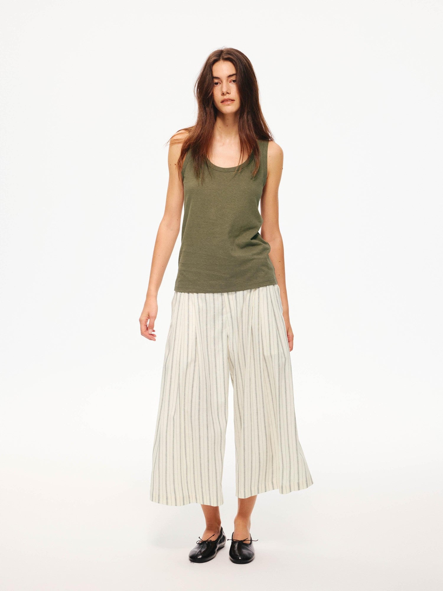 Northbutsouth Natural Texture Classic Crewneck Relaxed Casual Women&