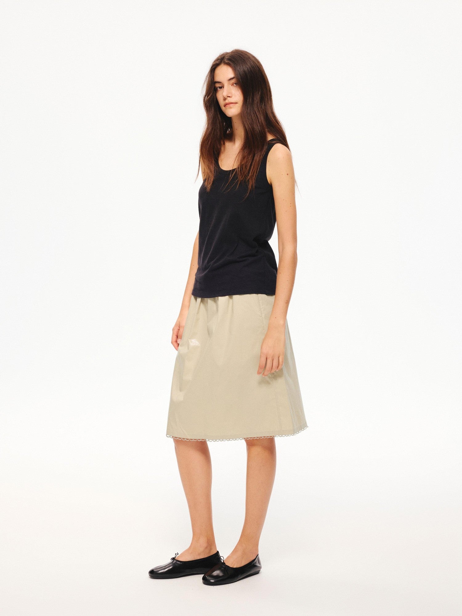 Northbutsouth Natural Texture Classic Crewneck Relaxed Casual Women&
