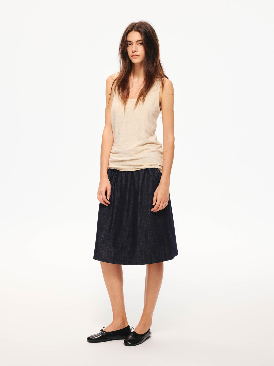 Northbutsouth Natural Texture Classic Crewneck Relaxed Casual Women&