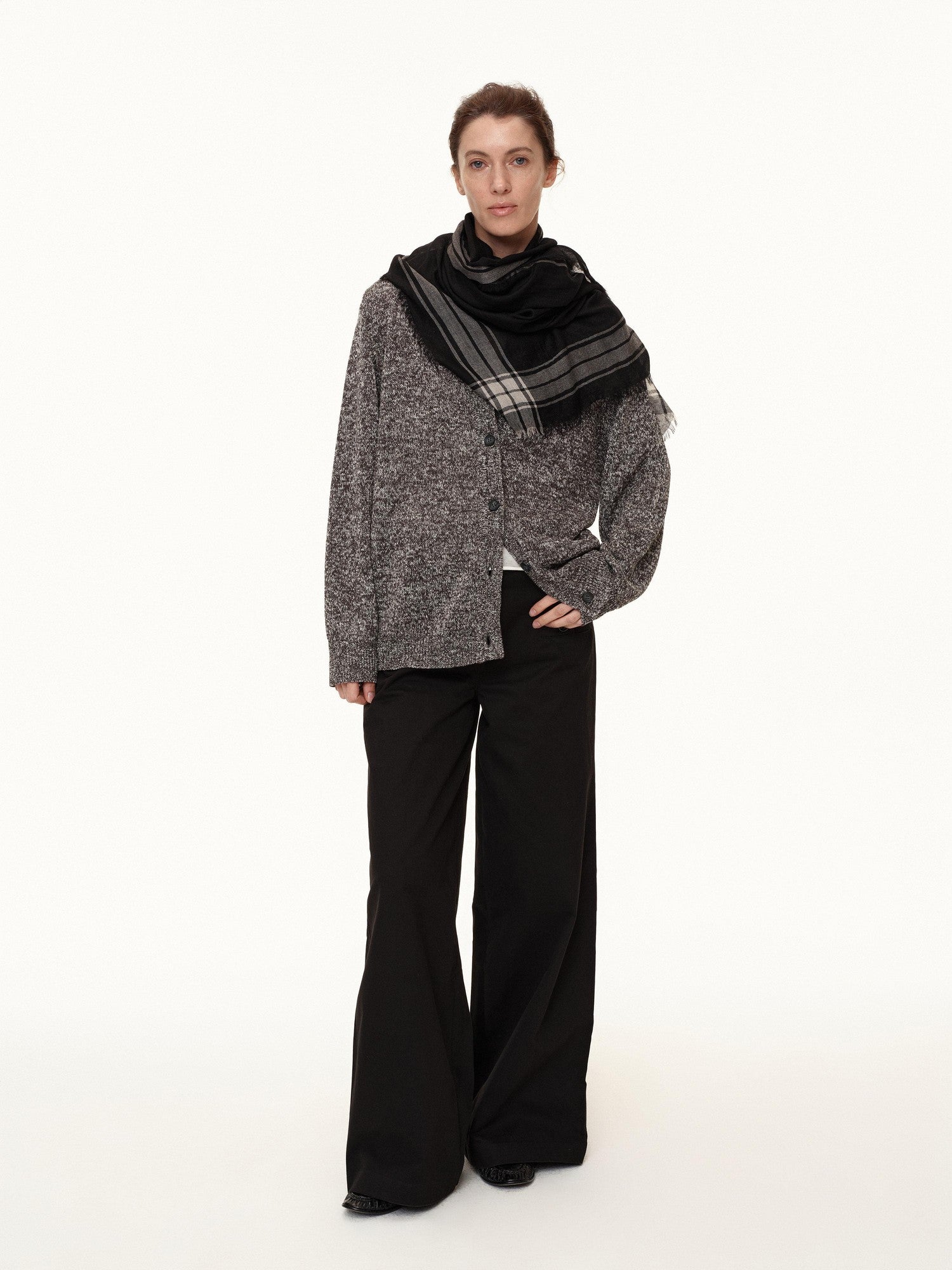 Northbutsouth Navy Deck Multi Button Relaxed Fit Women&