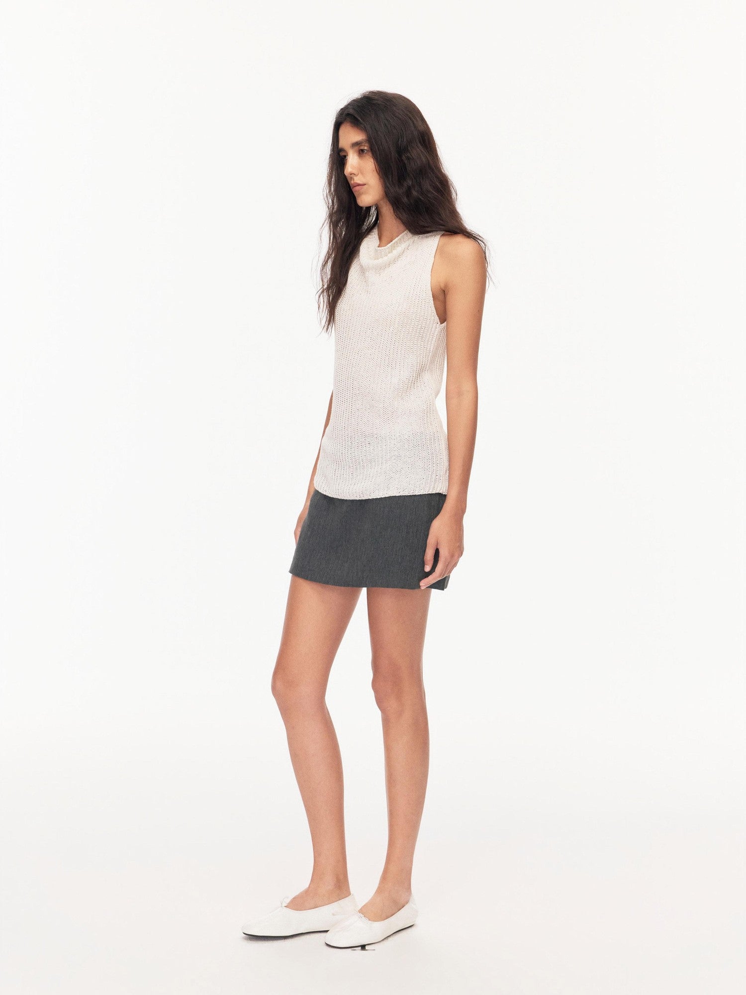 Northbutsouth No Waistband Anti Sheer Lined Casual A Line Women&