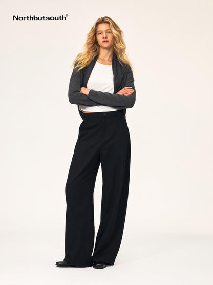 Northbutsouth Relaxed Fit Curved Leg Tencel Cotton Women&