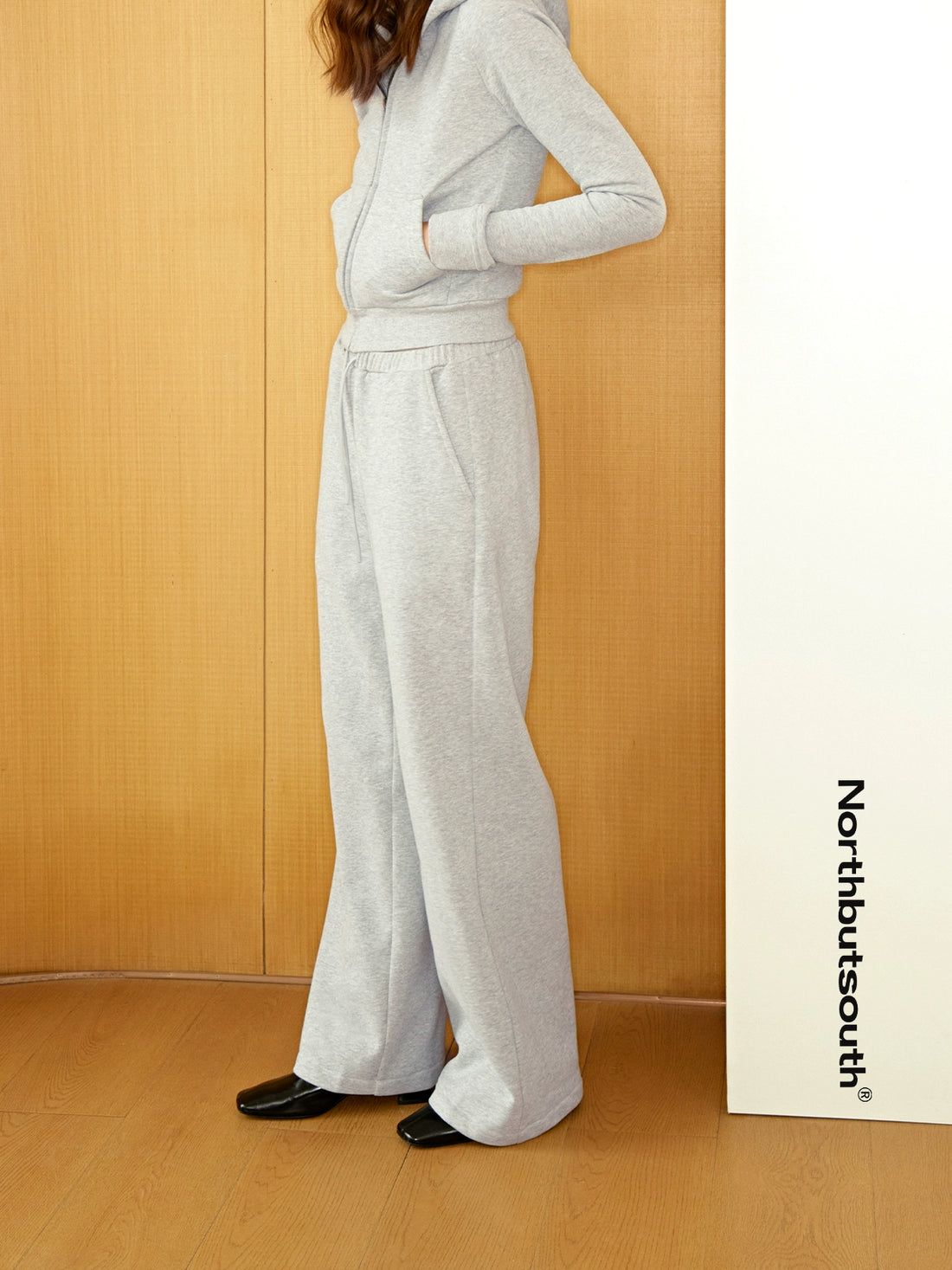 Northbutsouth Relaxed Fleece Lined Sweatpants In Classic Fit MISSTT