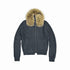Northbutsouth_Removable_Fur_Collar_Lapel_Zip_Front_Women&