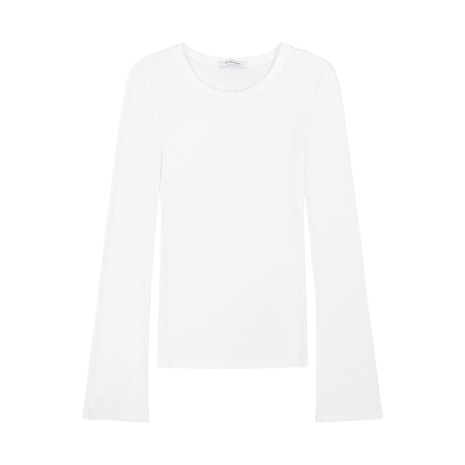 Northbutsouth_Ribbed_Bell_Sleeve_Slim_Fit_Women&