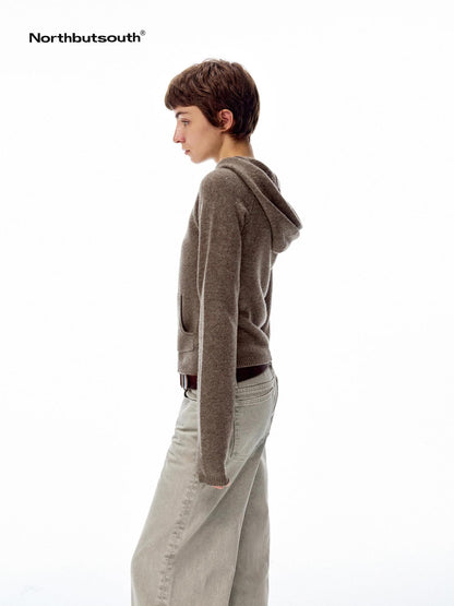 Northbutsouth Ribbed Pocketed Cropped Women&
