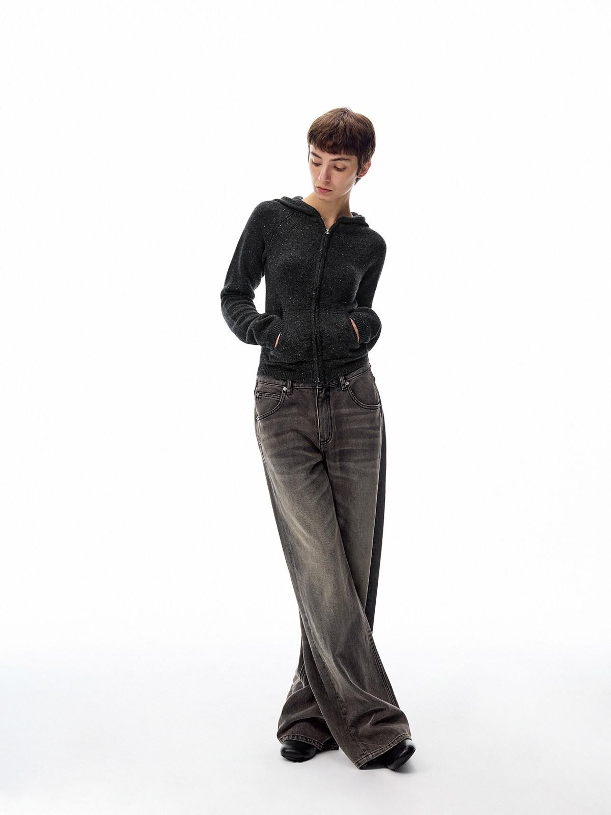 Northbutsouth Ribbed Pocketed Cropped Women&