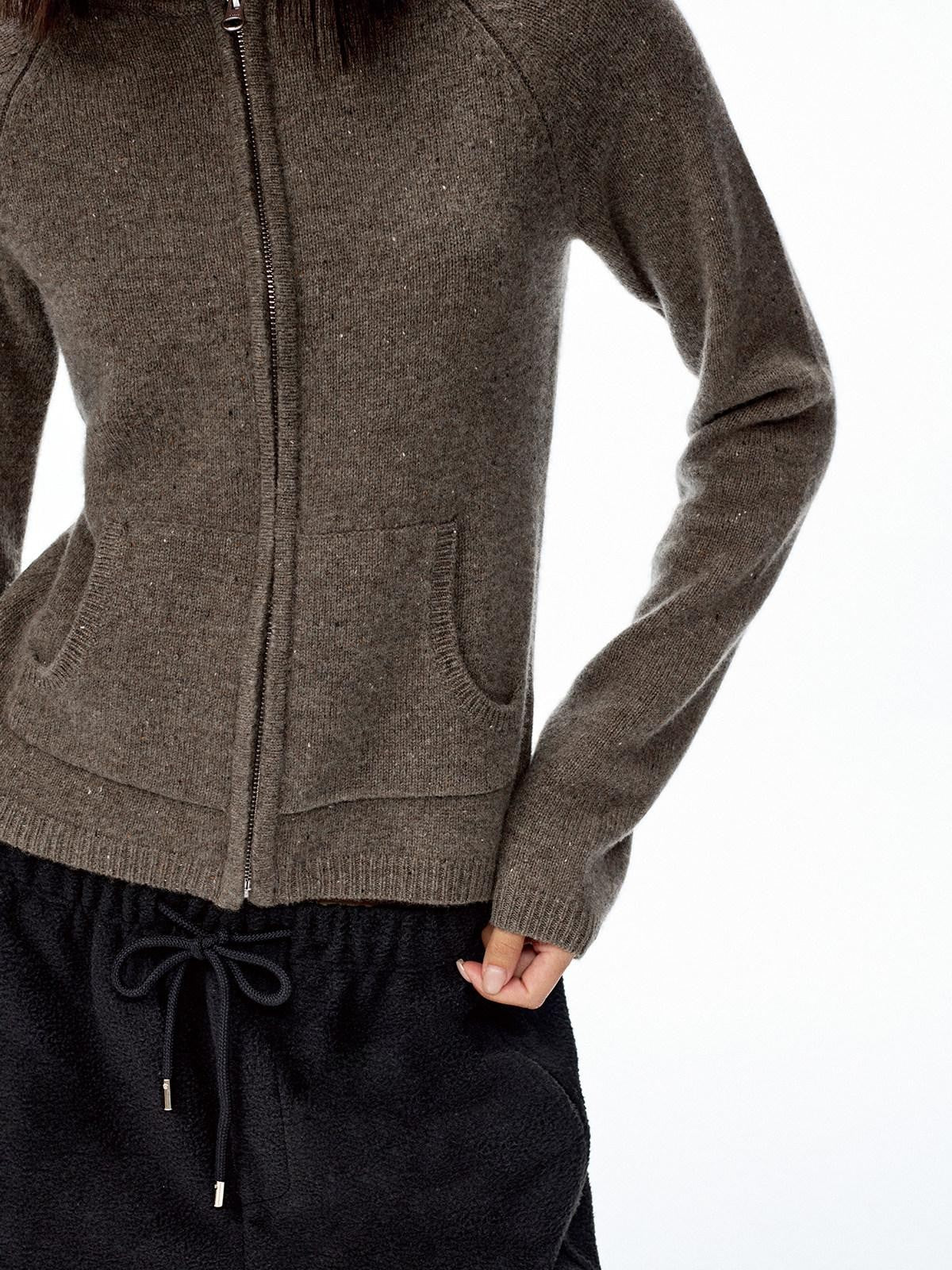 Northbutsouth Ribbed Pocketed Cropped Women&