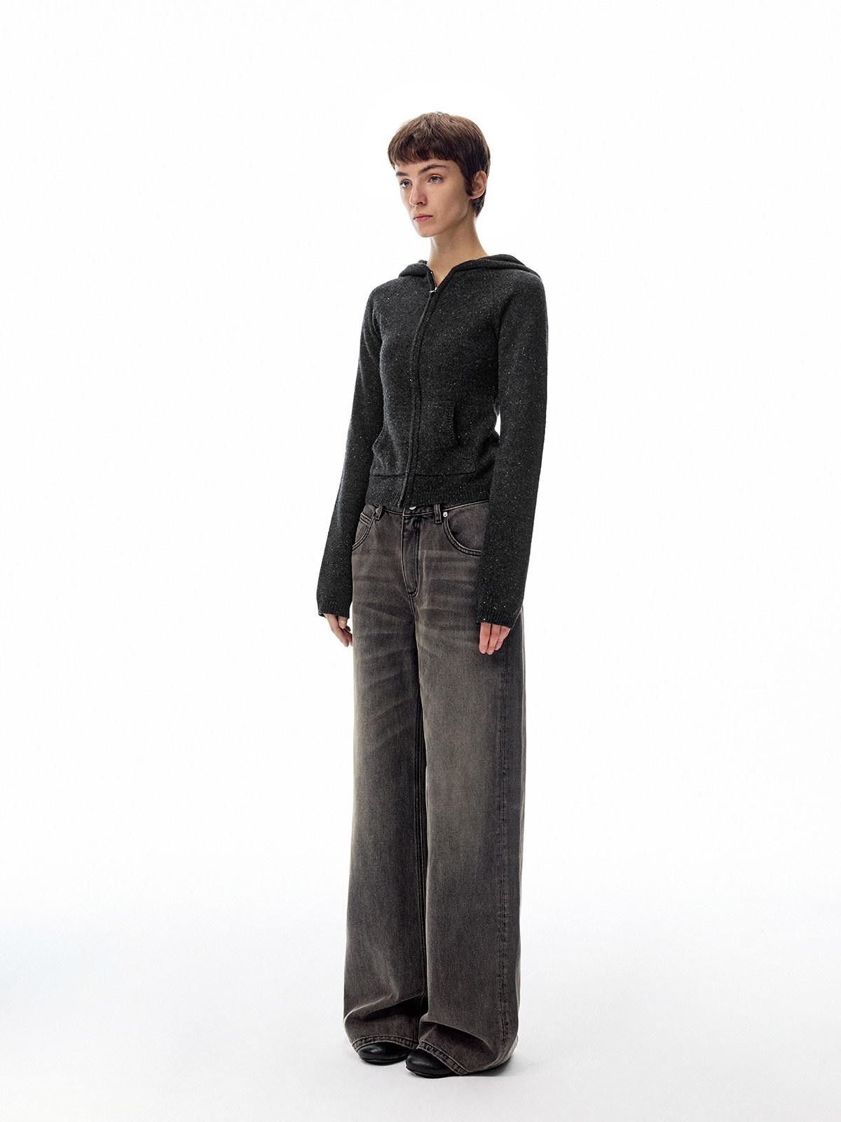 Northbutsouth Ribbed Pocketed Cropped Women&