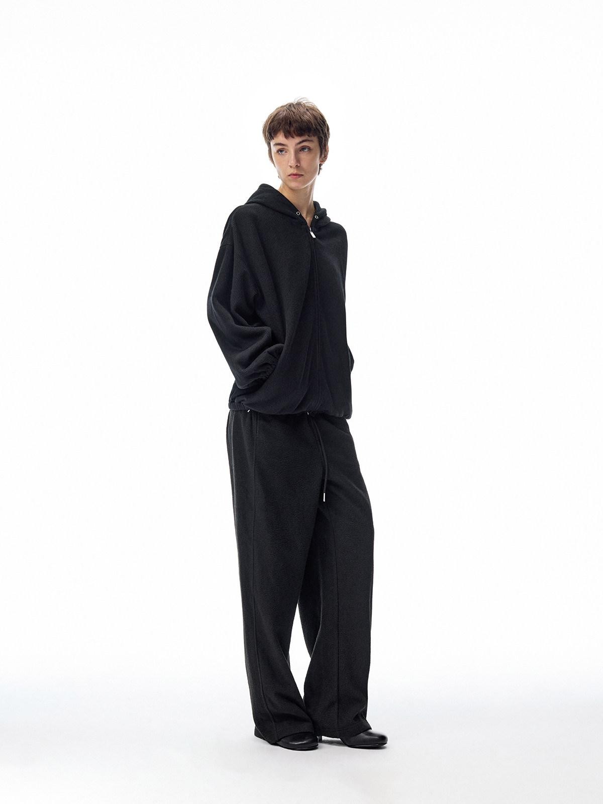 Northbutsouth Ribbed Texture Relaxed Casual Women&