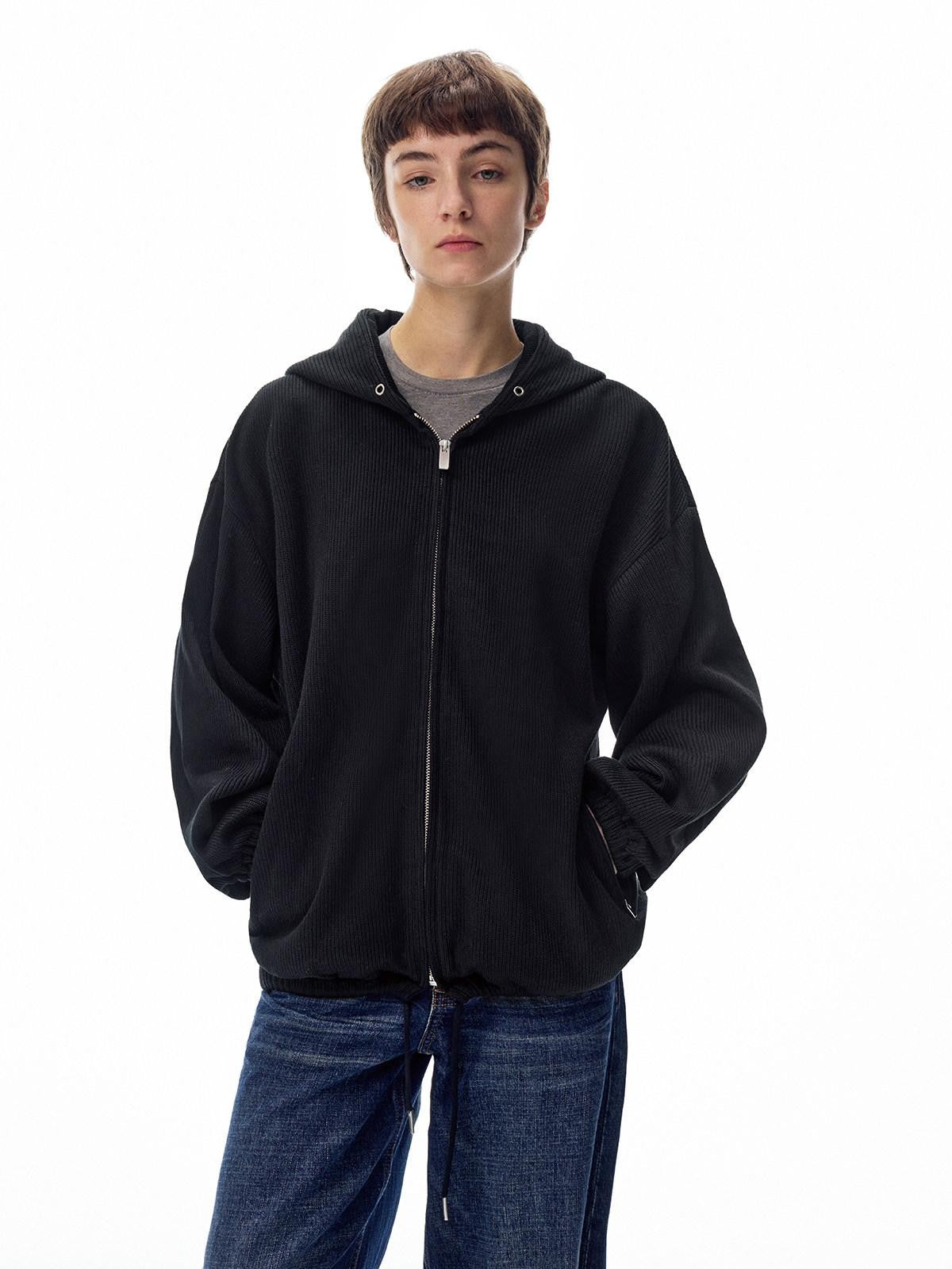 Northbutsouth Ribbed Texture Relaxed Casual Women&
