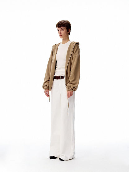 Northbutsouth Ribbed Texture Relaxed Casual Women&
